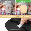 Sosation 8pcs Colostomy Bag Cover Stretchy Lightweight Colostomy Covers Women Ostomy Pouch Covers Ostomy Protective Bag Cover (Black, White, Beige, Brown)