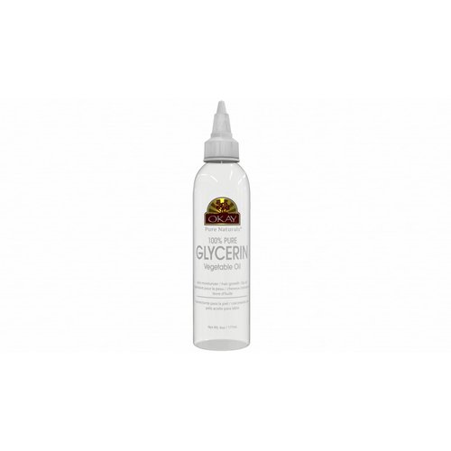 OKAY 100% PURE GLYCERIN VEGETABLE OIL 6oz / 177ml