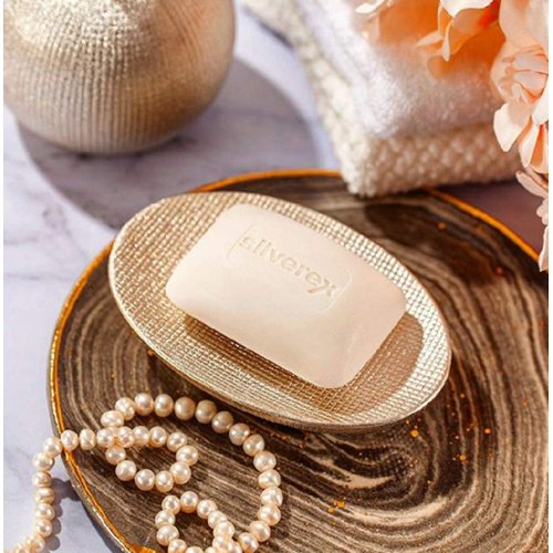 SILVEREX Colloidal Silver Soap Bar with Rich Bubbles for Skincare and Immune Improving Effect