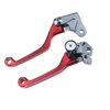 TIRGE Motorcycle CNC Foldable Pivot Clutch Brake Lever Handle for CRF125F CRF125 F CRF 125F 2014 2015 2016 2017 2019 2019 2020 2021 2022