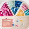 Inspire My Play - 3 x Silicone Sorting and Organising Compartments - Compatible with Sensory PlayTray - Sensory Bin Accessories - Early Development & Activity Toys for Disabled Children - Stone