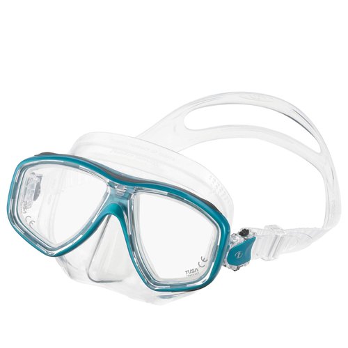 TUSA M-212 Freedom Ceos Scuba Diving Mask, Fishtail Blue