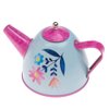 Jewelkeeper Tea Party Set for Girls - 15 Piece Tin Tea Set Includes Teapot, 4 Tea Cups, 4 Saucers, Plates, Tray, and Case - Llama Tea Party Set with Carrying Case - Ideal Kid Toys for Pretend Play