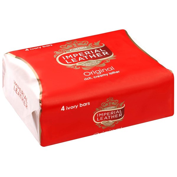 Imperial Leather Cussons Original Bar Soap - 4 Pack