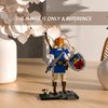 Breath of The Wild Building Block Kit, Game Character Model Toys,Micro Hyrule Building Blocks Set(490Pcs),Unique BOTW Decorations and Building Toys Gifts,Game Fans Gift,2023 New(Link Action Figure)