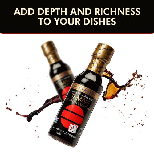 San-J Tamari Premium Soy Sauce, 10 oz