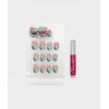Beautia 3PACK 72tips So Cute Junior False Fake Nails With Glue for Kids