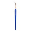 Bdellium Tools Professional Makeup Brush - Golden Triangle 708 Bent Eyeliner - With All Vegan and Soft Synthetic Fibers, For Smooth Application (Blue, 1pc)