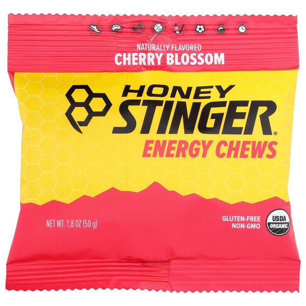 Honey Stinger Energy Chew - Organic - Cherry Blossom - 1.8 oz - case of 12