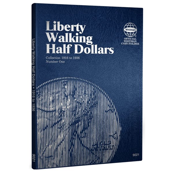 Whitman US Walking Liberty Half Dollar Coin Folder 1916 – 1936 #9021