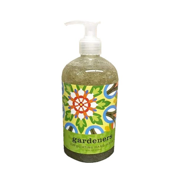 Greenwich Bay GARDENERS Exfoliating Hand Scrub - Enriched with Shea Butter, Cocoa Butter, Botanical Oils & Extracts and Blended with Loofah & Apricot Seed -No PARABENS- American Made-16 Oz.