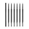 Magik 2-4 Pack Eyebrow Pencil Waterproof Smudge-proof Eyebrow Brush Microblading (Dark Brown, 4 Pack)