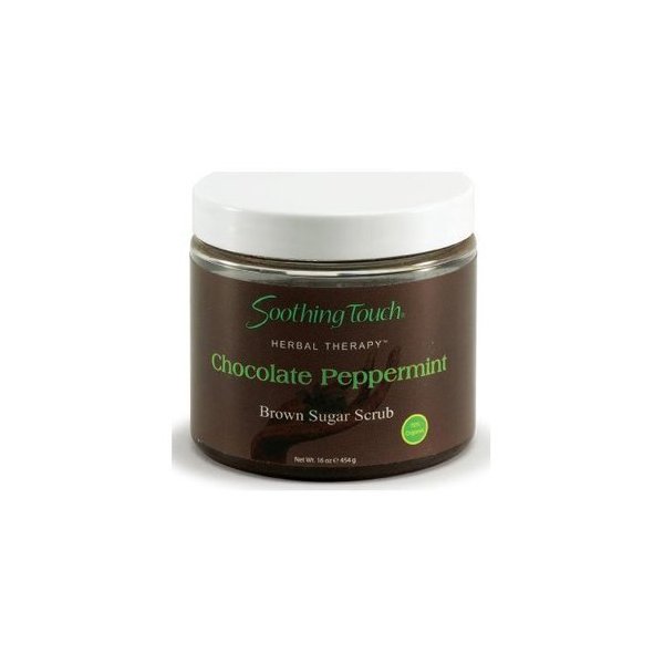 Bulk Saver Pack 8x16 OZ : Soothing Touch Brown Sugar Scrub - Chocolate/Peppermint