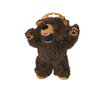 MIGHTY- Angry Animal Bear - Squeaker-Multiple Layers. Made Durable, Strong & Tough. Interactive Play Dog Toy (Tug, Toss & Fetch). Machine Washable & It Floats. (Junior)