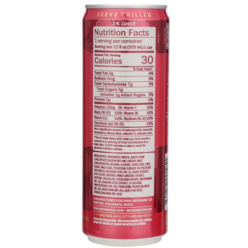 Energy Drink,Rasberry