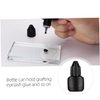 Beatifufu 10 Sets Bottle Stopper Eyeliner Vials Tubes Eyelashes with Glue Eyelash Glue Storage Tank Empty Eyelash Glue Bottles Lash Extension Glue Holder Bottle Caps Extend Filling