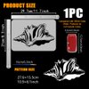 FINGERINSPIRE Conch Shell Stencils with a Paint Brush 11.7x8.3Inch Reusable Marine Life Stencils PET Conch Decoration Stencils Conch Shell Pattern Stencils Ocean Themes Template for Wood Wall Fabric