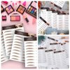 FZLMYANGNDQZ 6 Pcs Eyebrow Stickers Waterproof Eyebrow Tattoo Stickers Replaceable Fake Eyebrows for Women and Girls