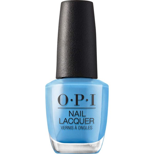 OPI Nail Lacquer, No Room for the Blues, Blue Nail Polish, 0.5 fl oz