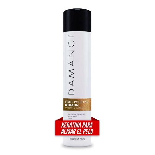 DAMANCI Keratina Para Alisar el Pelo, Mascarilla Para el Cabello, Keratina Brasileña, Keratina Organica, Alisado Brasileño Keratina Permanente, Empowering Keratin Hair Treatment (10 Oz)