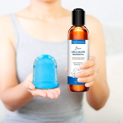 Hydrating Cellulite Body Massage Oil Stretch Mark Oil - 6 fl oz