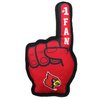 Pets First NCAA Louisville Cardinals #1 Fan Toy. Best Sports Dog Toy with Double Stitched Trim and Tough Nylon Material Filled with Chewable Polyfil and Inner Squeaker