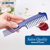 Lift Teasing Wide Tooth Comb – 1 Pack Chemical and Heat Resistant Detangler Comb – Anti Static Comb For All Hair Types – Durable and Lightweight - By Cantor