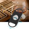 tlhaoa Cigar Cutter Double Blade Guillotine Portable Double Stainless Steel Blade Cigar Clippers Tool 10 Pack
