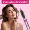 Small Round Volumizing Brush for Dyson Airwrap, Small Round Brush Attachment Compatible with Dyson Airwrap HS05 HS01 for Fluff Up, Volumize and Styling Hair (Rose)