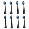 Replacement Toothbrush Heads for AquaSonic Black Series, 8 Count