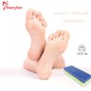 Maryton Foot Pumice Stone for Feet Hard Skin Callus Remover and Scrubber (Pack of 4) (Yellow)