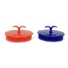 Little Dreams Hair Scalp Brush for Hair to Remove Dandruff, Shower Shampoo Scalp Brush Scalp Massage Brush Pack of 2 (Blue & Red)