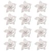 Yantu 10 Pcs Flower Hair Pins for Women Girls Crystal Hair Spirals Pins Twister Coil Clip Accessories
