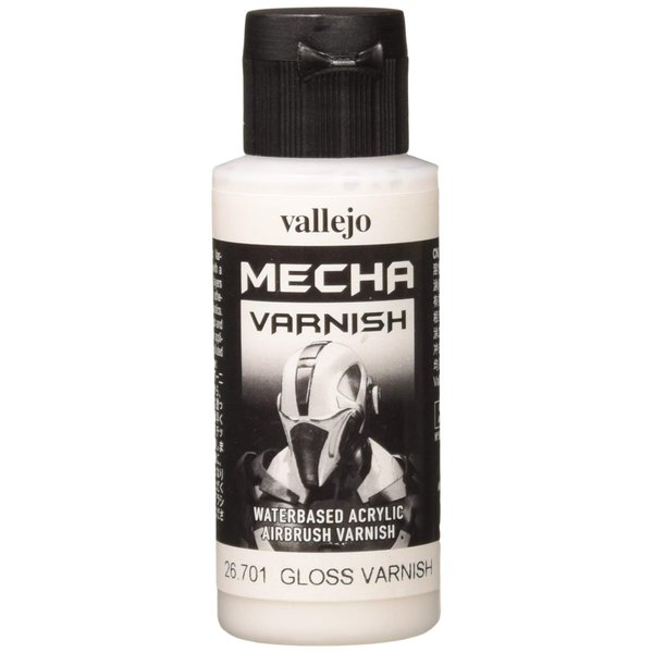 Vallejo Mecha Gloss Varnish 60ml Painting Accessories