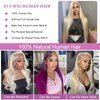 AHPAHP 613 13x6 Lace Front Wig Human Hair Straight Blonde Lace Front Wigs Human Hair 613 HD Lace Frontal Wig Blonde Wig Human Hair 200% Density 20inch