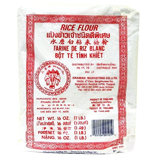 Thai Rice Flour Gluten Free Great for Cooking & Baking. Erawan Brand (2)