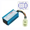 Glixal ATMT1-147 GY6 High Performance Racing Blue CDI Box 50cc 125cc 150cc 139QMB 152QMI 157QMJ Chinese Scooter Moped Go Kart ATV Quads No Rev Limit