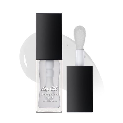 TEEROVA Lip Glow Oil, Hydrating Lip Oil Gloss, No-sticky Moisturizing & Nourishing Lip Plumper Gloss (#2 Clear)