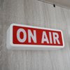ON AIR Light Sign Recording Sign Studio Warning Signfor (Studio/Home Studio/Company/Desk or Wall Decor). Simple and Easy ON/Off Switch Button.Up Lighted Broadcast Warning Sign Finished (White)