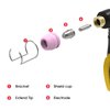 YESWELDER Plasma Cutter Torch Consumables .045'' 24 Pcs Cutting Torch Nozzles Tips Kit For SG-55 AG-60 WSD-60.