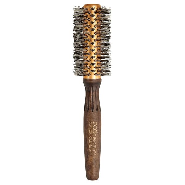 Olivia Garden EcoCeramic Soft Bristle Round Thermal Hair Brush EC-26S (2 1/8")