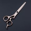 Hair Scissors/Shears Set 6'' – Dream Reach Barber Shears Set Hairdressing Cutting Shears and Thinning/Texturizing Scissors Kit - Razor Sharp Japanese Steel with Adjustment Tension Screw (Rose gold)