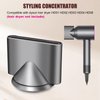 Gentle Air Attachments/Diffuser/Styling/Concentrator/Smoothing Nozzle Accessories for Dyson Supersonic Hair Dryer HD01,HD02,HD03 (Styling Concentrator)