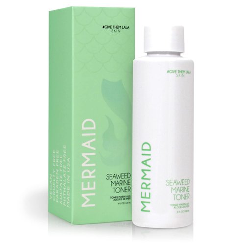 Mermaid Seaweed Marine Toner by Give Them Lala- Moisturizing Face Toner for Smooth, Radiant Skin- Hydrating and Firming Toner for Face with Nourishing Seaweed Extracts- Cruelty-Free, Made in USA
