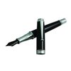 Monteverde Invincia Deluxe Chrome Fountain Pen, Broad Nib (MV41291 B NIB)