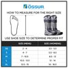 Ossur Rebound Air Walker Boot with Compression Adjustable Comfortable Straps & Air Pump Rocker Bottom | For Ankle Sprains, Stable Fractures, Tendon Sprains & Post-Operative Rehab | (Low Top, Small)
