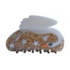 Novelty Golden Swan and Star Hair Clip,Acetate Claw Clip for Women,Women Hair Accessories