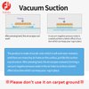 FuKuEn Anti Slip Rug Pad Grippers for Carpet Vacuum Technology Carpet Gripper for Hardwood Floors Anti Curling Carpet Grips Washable Non Slip Carpet Pad 10x10cm 8 Pieces