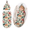 Jarverce Mushroom Swaddle Blanket, Colorful Unisex Baby Stuff, Soft Sleeping Bag Sack, Mushroom Baby Items Stuff