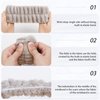 Casoty 6 Pcs Spa Headband Face Wash Headband and Wristband Set, Microfiber Wrist, Spa Headband and Wristband Set, Face Washing Wristbands, Hair Headband Face Wash Wristbands for Washing Face